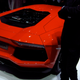 Illustration for article titled Lamborghini Aventador, live and in the orange metallic flesh